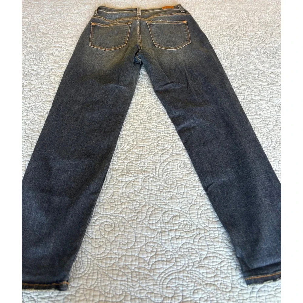 Judy Blue Boyfriend Fit Dark Wash High Rise Button Fly Jeans JB82143DK Size 3/26